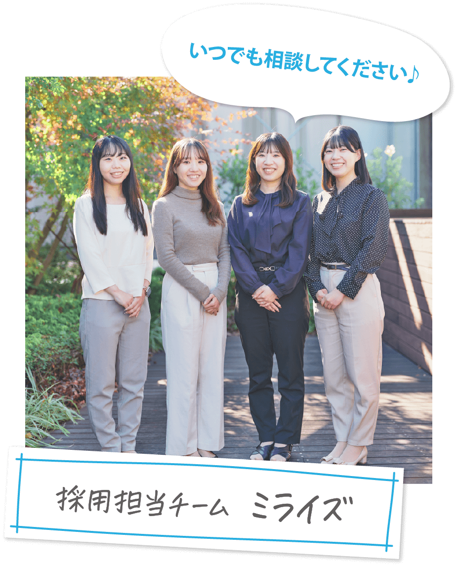 採用担当チーム ミライズ